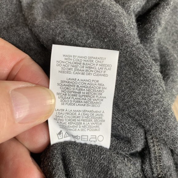 Cabi Swing Top Womens M Grey Tunic W/Wide Elastic Gather at Back Long Sleeve - Picture 11 of 11